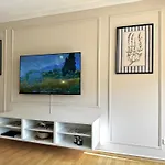 Hyggeliving - Deluxe - 90qm - Balkon - Gartenblick - 55 Zoll Tv - Boxspringbetten - Hunde - - Fahrradkeller Apartment Bad Harzburg