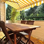 Hyggeliving - Deluxe - 90qm - Balkon - Gartenblick - 55 Zoll Tv - Boxspringbetten - Hunde - - Fahrradkeller