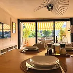 Hyggeliving - Deluxe - 90qm - Balkon - Gartenblick - 55 Zoll Tv - Boxspringbetten - Hunde - - Fahrradkeller
