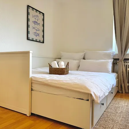 Hyggeliving - 90qm - Balkon - 55 Zoll Tv - Boxspringbetten - Kueche - Jette